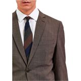 Blazer - Slim Fit - Blauw - Super-Stretch - Gerecycled Polyester