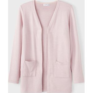 Vesten - Burnished Lila - V-hals - Lange Mouwen - Zonder Sluiting