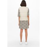 Jdy - Newerica Short Vest - Cropped Gevoerd - Hoge Opstaande Kraag - 100% Polyester