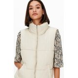 Puffer Gilet - Hoge Hals - Mouwloos - Ritssluiting - Polyester Voering