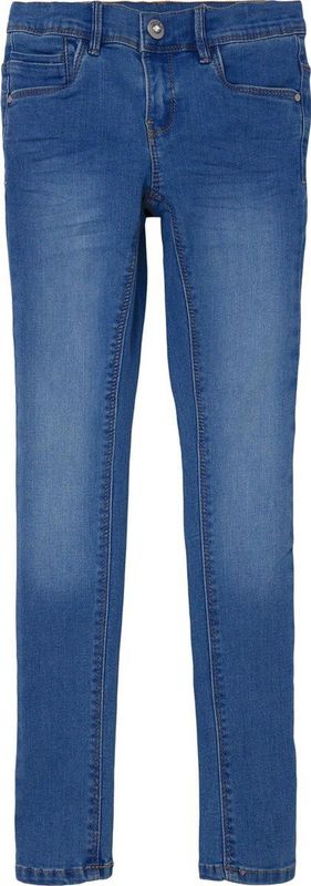 Name It Jeans Nkfpolly Skinny Jeans 1262-ta Noos 13208871 Medium Blue Denim Dames 0
