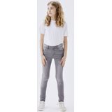 Jeans - Effen - Denim - Heavy Washed - Skinny Pasvorm - Mid Waist