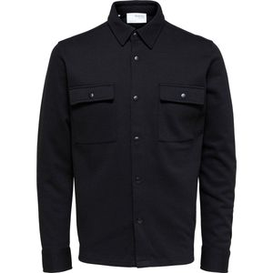 Selected Homme - SLHJACKIE SWEAT - Heren Jas - Zwart - Regular Fit