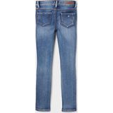 Skinny Broeken - Denim - Blauw - 74% Katoen, 24% Polyester, 1% Viscose, 1% Elastaan
