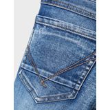 Name It - Pete Skinny Fit - Spijkerbroek - Blauw - Denim - Verstelbare Taille