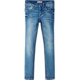 Name It - Pete Skinny Fit - Spijkerbroek - Blauw - Denim - Verstelbare Taille