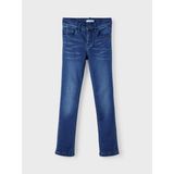 Name It - Theo Slim Spijkerbroek - Blauw - Power Stretch - X-slim Fit
