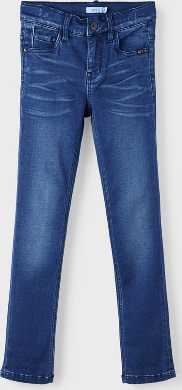 Name It - Theo Slim Spijkerbroek - Blauw - Power Stretch - X-slim Fit