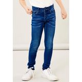 Name It - Theo Slim Spijkerbroek - Blauw - Power Stretch - X-slim Fit
