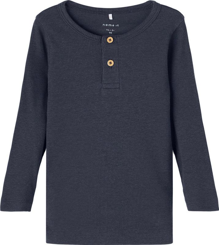 NAME IT MINI - NMMKAB - Longsleeve - Groen - Katoenmix