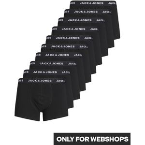 Jack & Jones Trunk 10 Pack kurze Boxershorts mit Logo Webbund