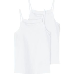 Name It - Nkfstrap Top 2p Noos - Onderbroek - Bright White