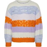 Vmnewboho - Gebreide Pullover - O-hals - Lange Mouwen - Ballonmouwen