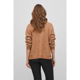 Gebreide Top - Rolkraag - Lange Mouwen - Gerecycled Polyester - Zwart