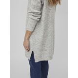 Vila - Cilia 14074330 - Trui - Met Hoge Hals - Gebreide Poncho - Lange Mouwen