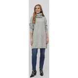 Vila - Cilia 14074330 - Trui - Met Hoge Hals - Gebreide Poncho - Lange Mouwen