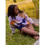 VERO MODA - Gebreide Pullover - Zwart - O-hals - Lange Mouwen