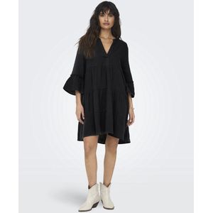 ONLY - ONLTHYRA PEPLON Tuniekjurk - Phantom - Woven