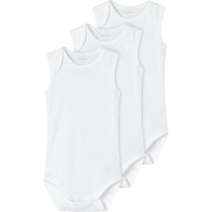 Kleding - Bodysuit - Mouwloos - Biologisch Katoen - 3 Pak