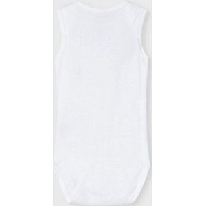Rompertje - Mouwloos - Biologisch Katoen - 3 Pak - Amerikaanse Halslijn