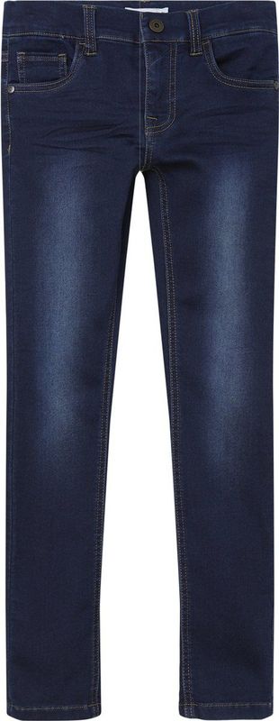 NAME IT - Theo Xslim Jeans - Blauw - Katoen - Slanke Pasvorm
