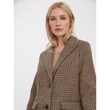 Vmblast - Chequered Long Jacket - Tussenjas