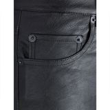 Jack & Jones - Jxberlin Slim Hw - Damesbroek - Zwart - Lederlook