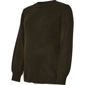 MAMALICIOUS - MLNEWANNE - Schipperstrui - Donkergroen - Polyester