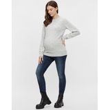 Top - Gebreid - Lange Mouwen - O-hals - 50% Acryl, 50% Polyester - Gerecycled