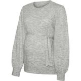 Top - Gebreid - Lange Mouwen - O-hals - 50% Acryl, 50% Polyester - Gerecycled