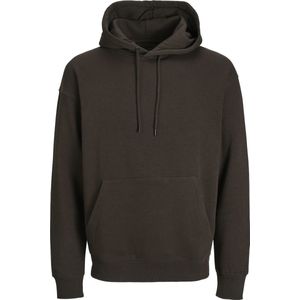 JACK & JONES sweatshirt met capuchon heren, mulch, M