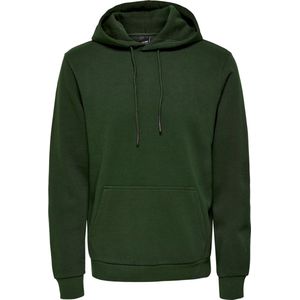 ONLY & SONS Onsceres Noos Colophonium, herenpullover met capuchon, maat XS, Colofonium