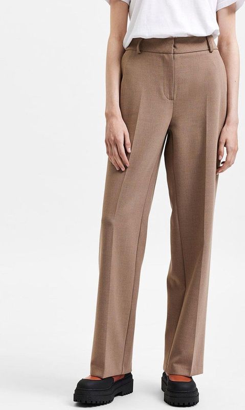 16085024 Rita Mw Wide Pant Camel Mlg B NOS