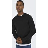 Gebreide Pullover - Ronde Hals - Lange Mouwen - Normale Lengte