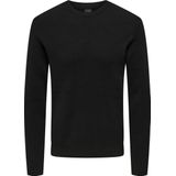 Gebreide Pullover - Ronde Hals - Lange Mouwen - Normale Lengte