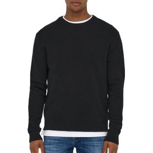 Only & Sons Onsphil Reg 12 Struc Crew Knit Noos Heren Trui