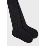 Name It - NkfPantyhose - Panty's - Zwart - Rib - 3-Pack