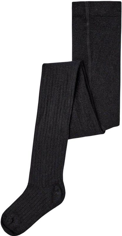 Name It - NkfPantyhose - Panty's - Zwart - Rib - 3-Pack