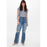Only Onlvic s s Aop Top Noos Ptm Dames t-Shirt