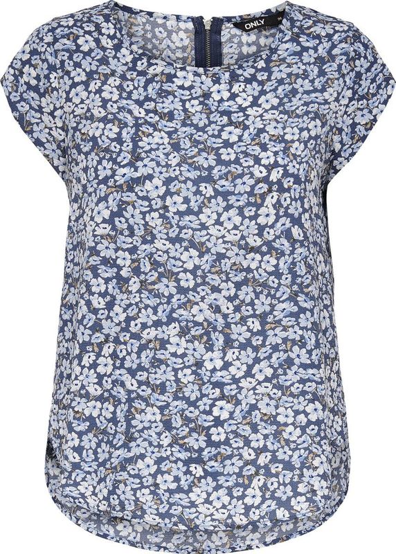 Only Onlvic s s Aop Top Noos Ptm Dames t-Shirt