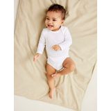 Name It - 3P LS - Romper Set - Dark Sapphire - Biologisch Katoen