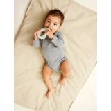 NAME IT BABY Romper NBNBODY - set van 3 Grijs Melange/Wit/Donkerblauw