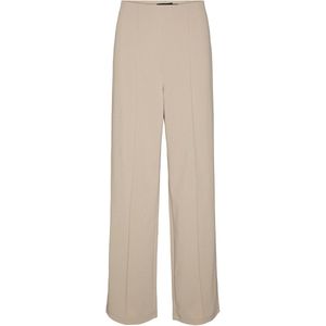 Broek - Wijd - Hoge Taille - Geplooid Detail