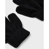 NAME IT Uniseks handschoenen, Zwart/Pack: 3 Pack met All Black, 9
