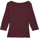 Vero Moda - T-shirt - Winetasting - 48% Modal 48% Katoen 4% Elastan