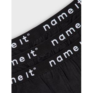 NAME IT KIDS Boxershort NKMBOXER - set van 3 Zwart