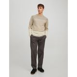 JACK & JONES - JJEHill - Gebreide Trui - Color-Blocking - Knitwear - Ronde Hals