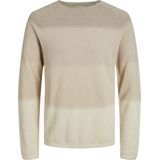 JACK & JONES - JJEHill - Gebreide Trui - Color-Blocking - Knitwear - Ronde Hals