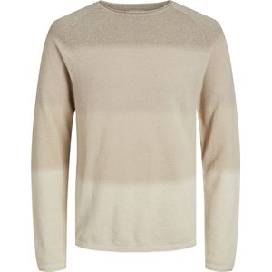 JACK & JONES - JJEHill - Gebreide Trui - Color-Blocking - Knitwear - Ronde Hals