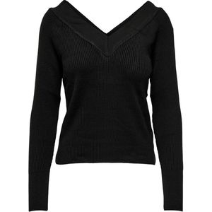 Onlnew - Gebreide Pullover - V-Hals - Lange Mouwen